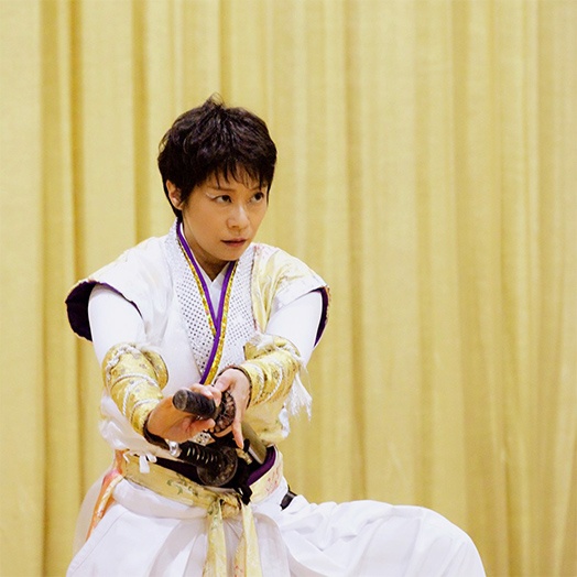 女性殺陣技斗師 多加野詩子の写真